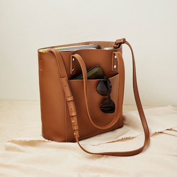 Madewell Handbags - Henny + Lev Vegan Leather 2in1 Tote